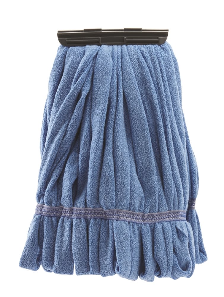 GuestSupply US | Ecolab® DuraLoc 16 oz. Microfiber Tube Mop, Blue